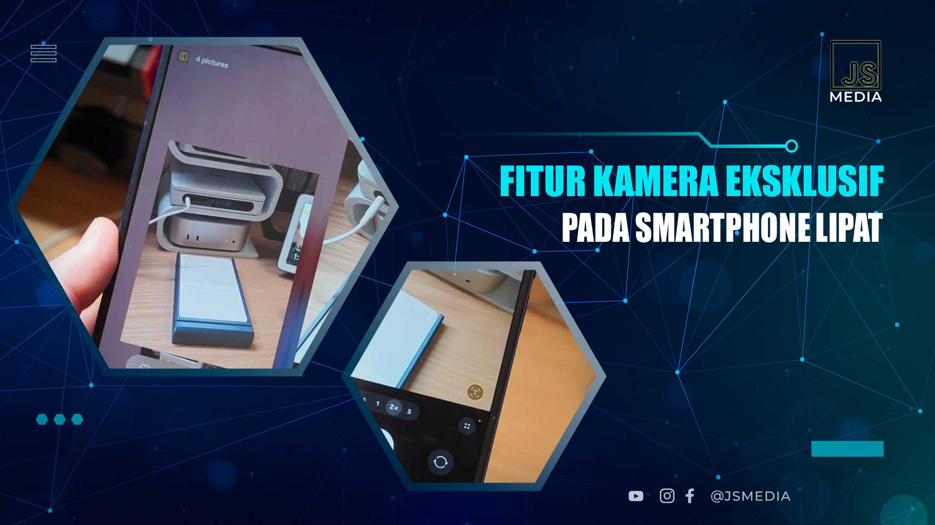 5 Fitur Kamera Eksklusif Hanya Ada di HP Lipat