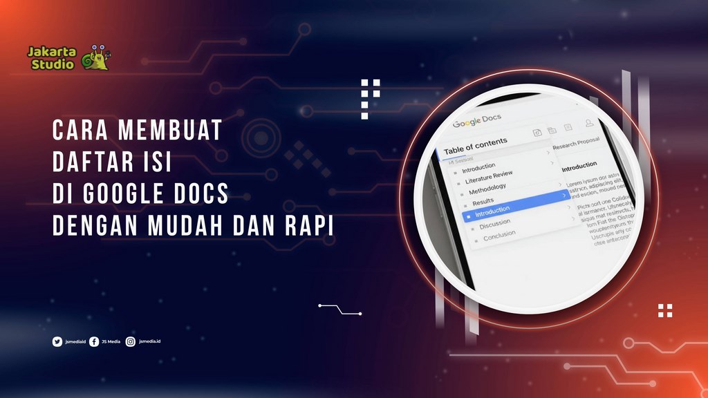 Cara Membuat Daftar Isi di Google Docs dengan Mudah dan Rapi