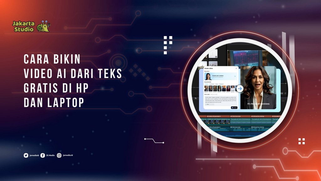 Cara Bikin Video AI dari Teks Gratis di HP dan Laptop